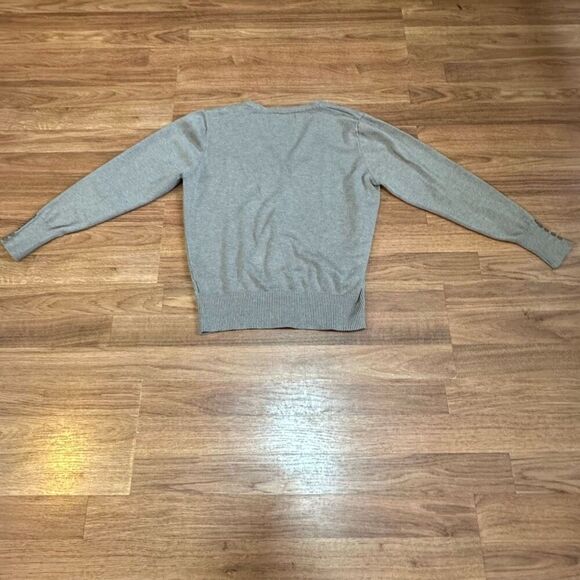 Danibe button down tan cardigan sweater size Large - Picture 5 of 13